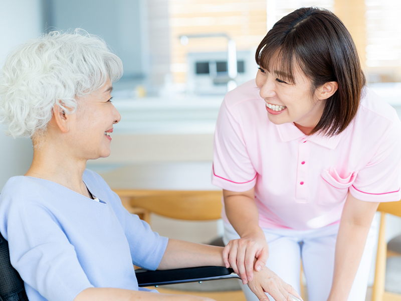 短期入所生活介護（ショートステイ）のイメージ